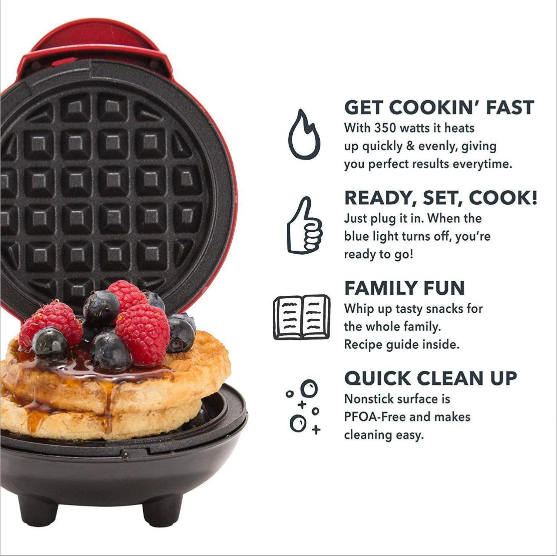 Electric Waffle & Sandwich Maker