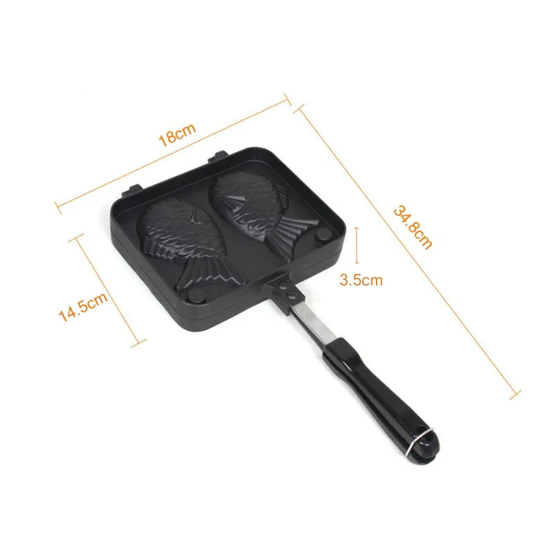 4-Fish Japanese Waffle Pan