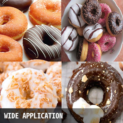 6-Hole Commercial Donut Maker - Electric Non-Stick Machine