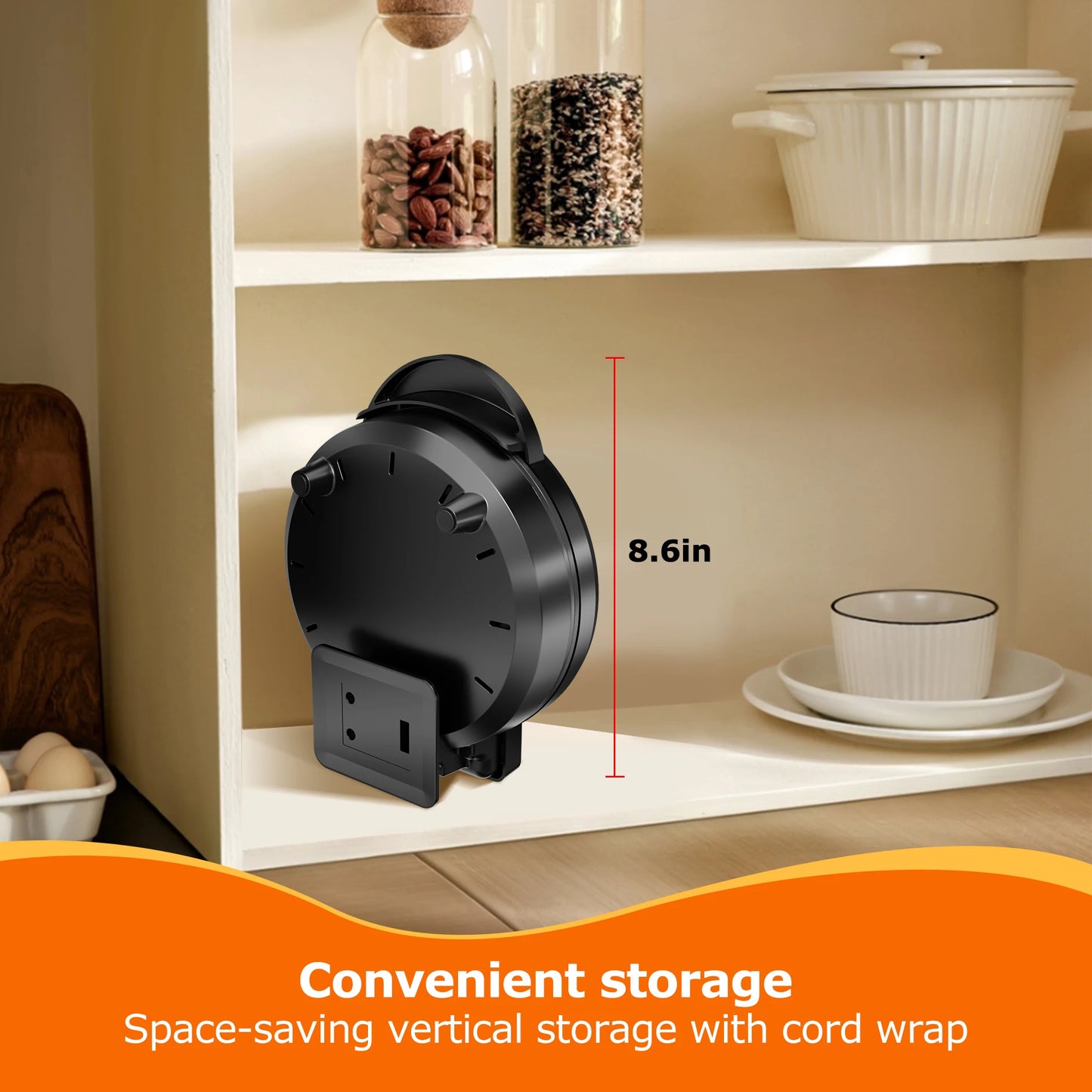 Waffle Cone Maker with Shaper Roller
