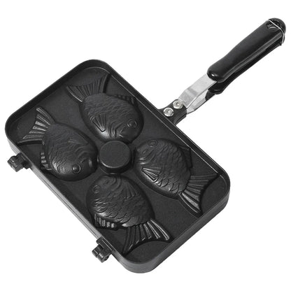 4-Fish Japanese Waffle Pan