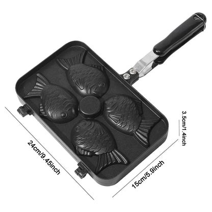 4-Fish Japanese Waffle Pan