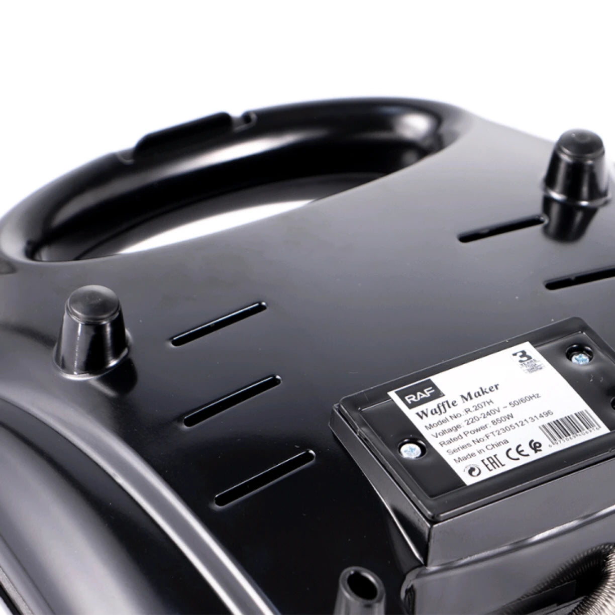 12-Hole Electric Walnut Cake & Waffle Maker